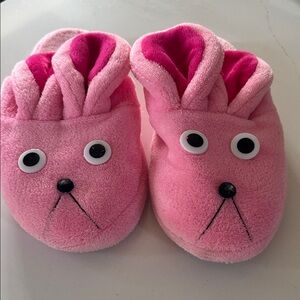 Cozy Pink Bunny Slippers for Women